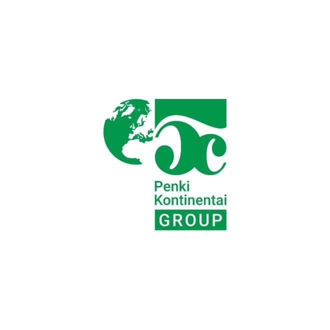 logótipo da Penki kontinentai