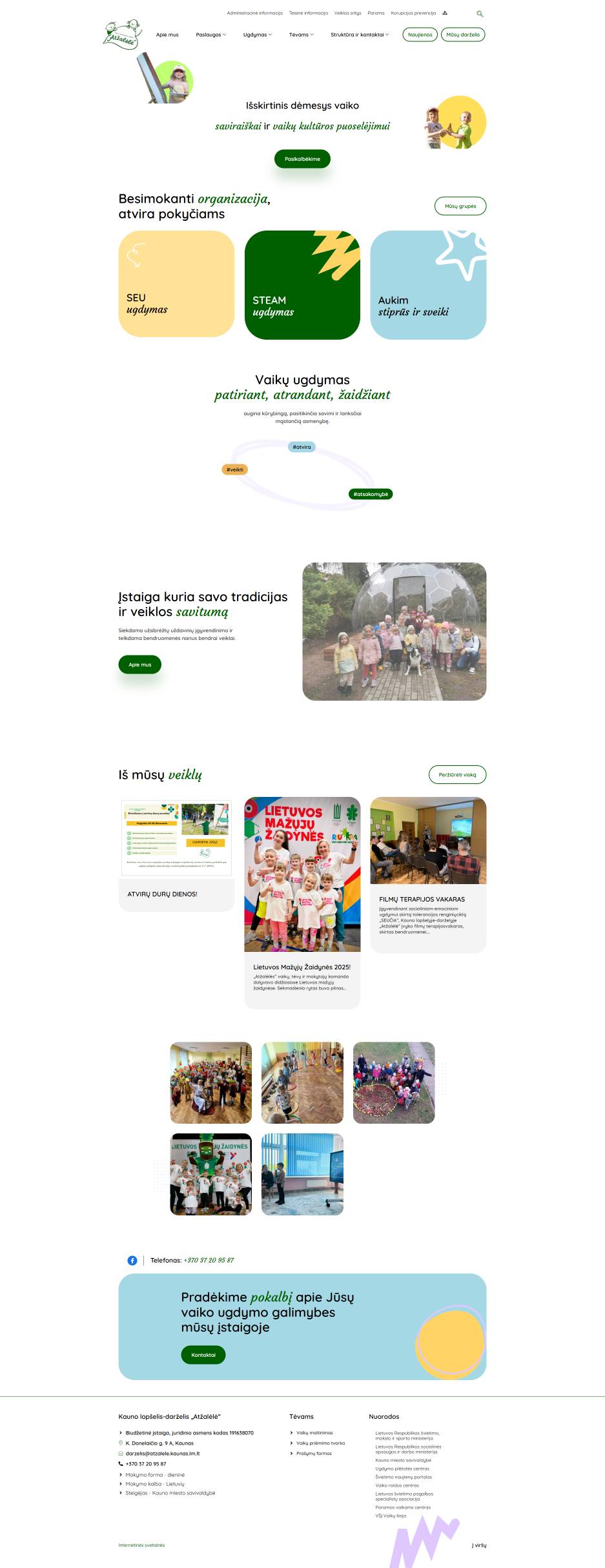 Jardim de Infância Atžalėlė, Kaunas