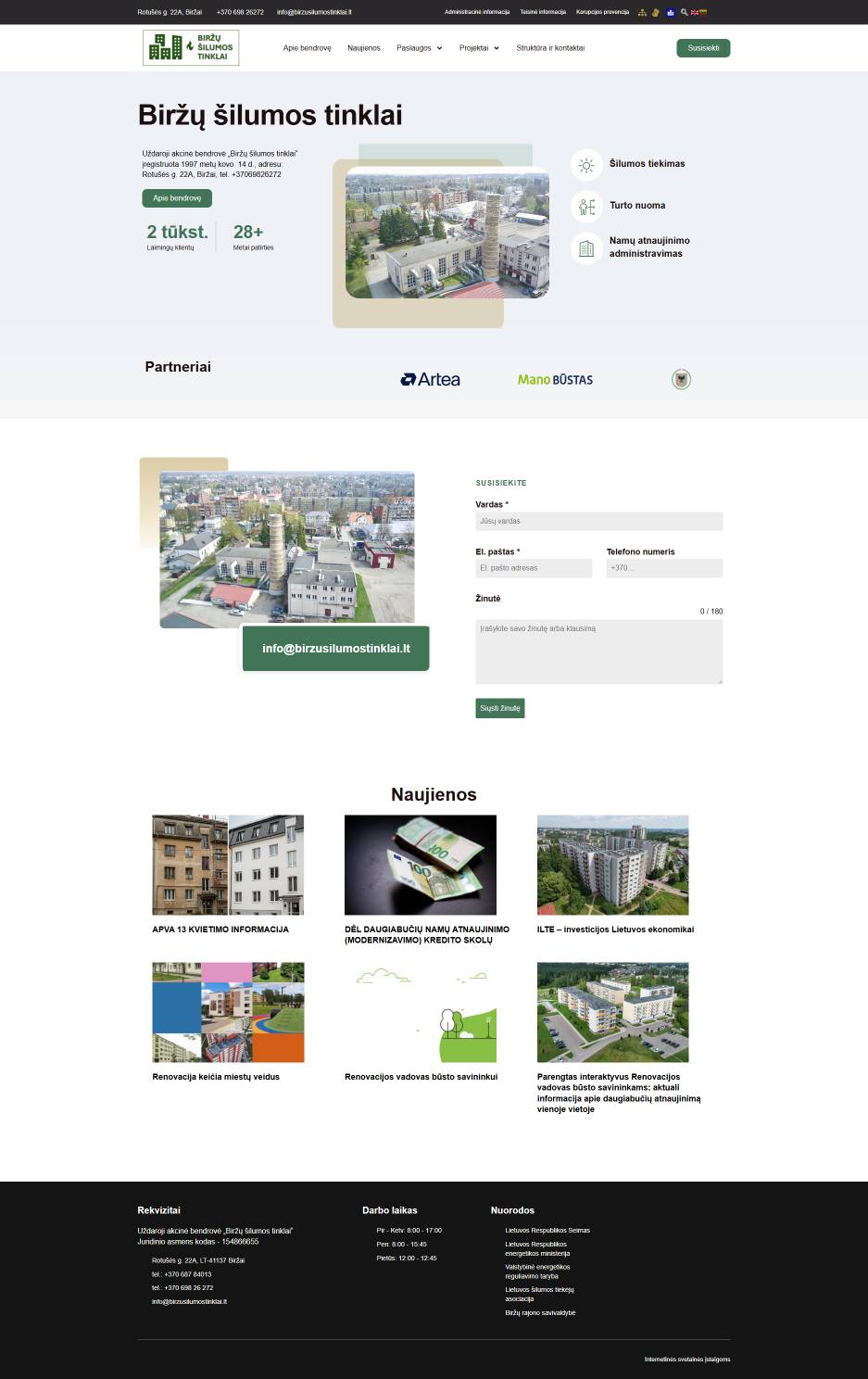 Rede de Aquecimento do Distrito de Biržai