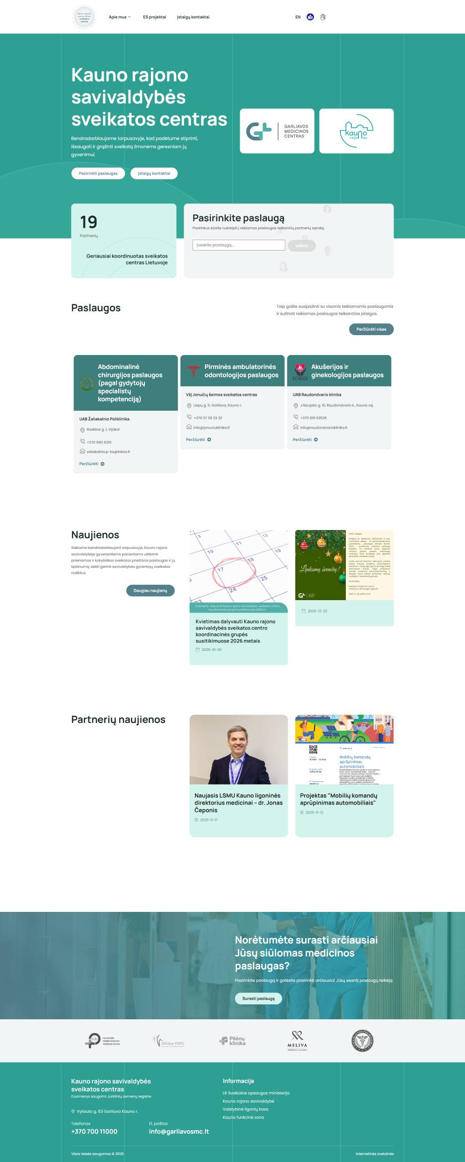 Centro de Saúde do Município do Distrito de Kaunas