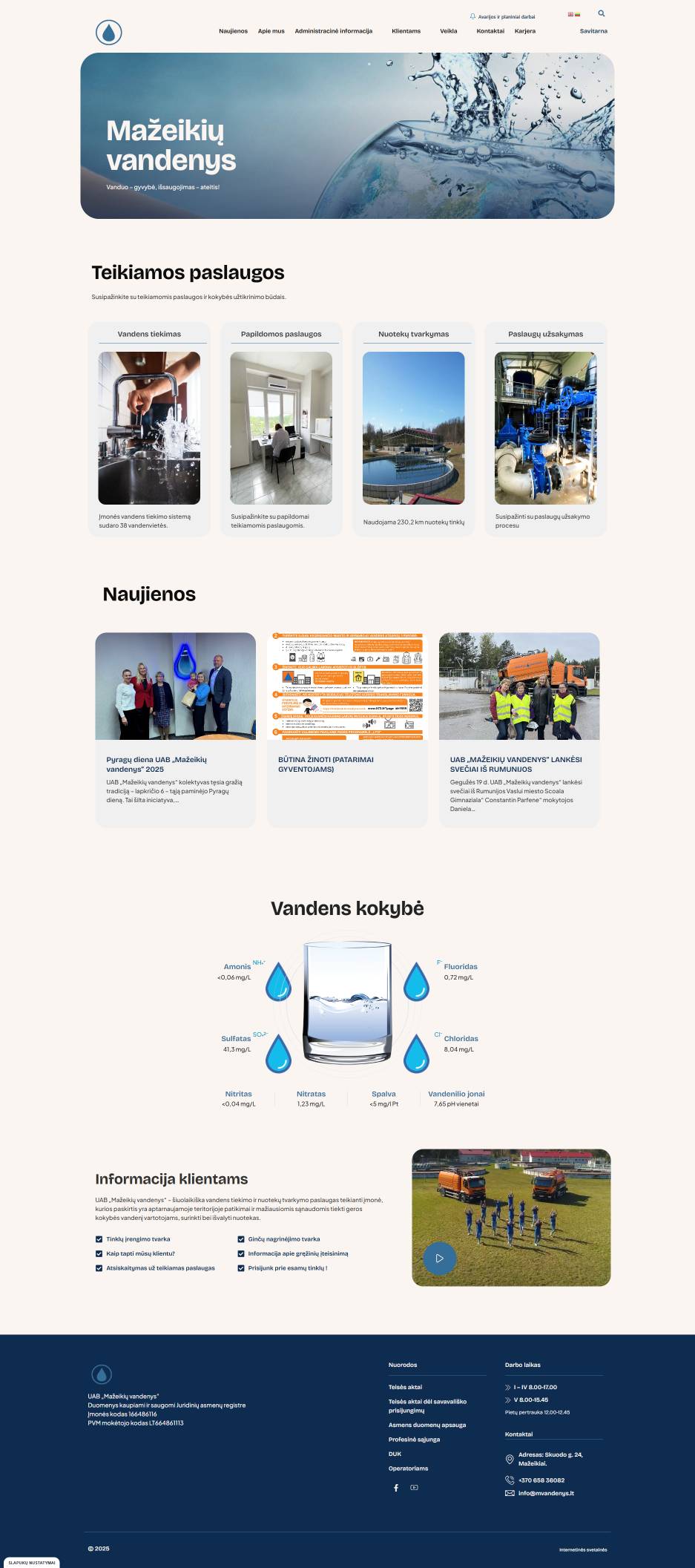 Empresa de Água de Mažeikiai