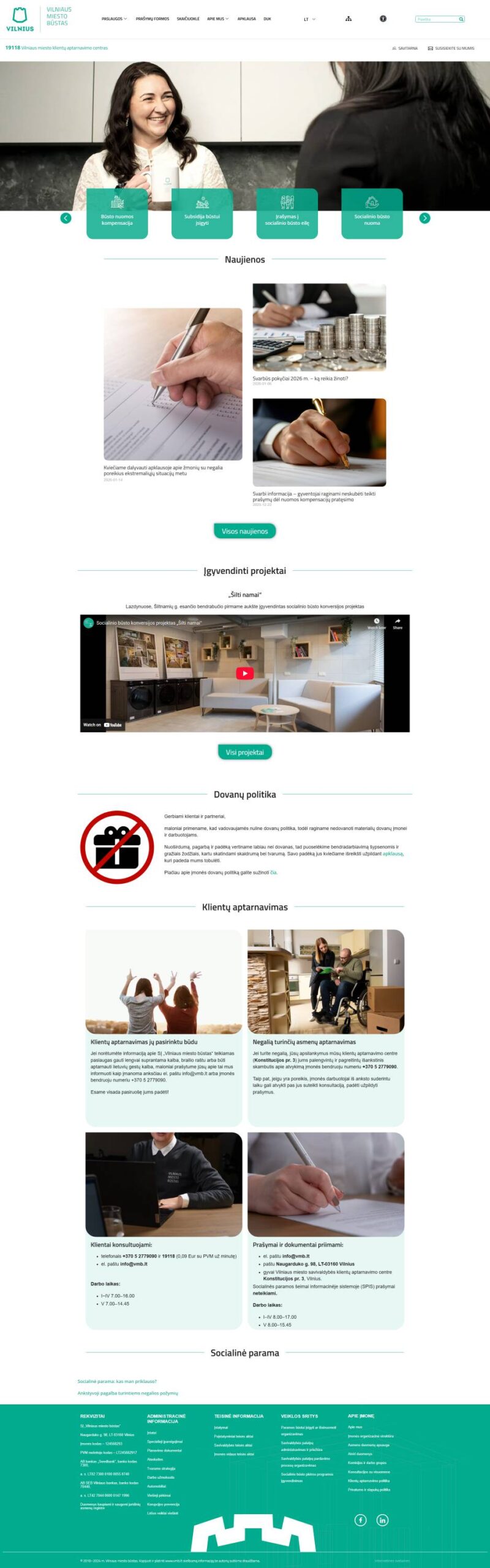 Habitação na Cidade de Vilnius